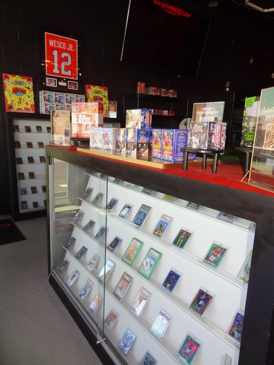 Graded cards on the shop floor